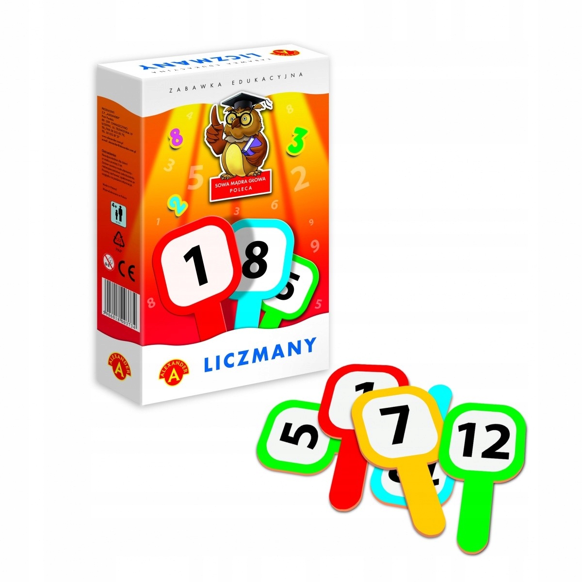Gra Edukacyjna Zabawa Dla Dzieci LICZMANY MINI Marka Alexander