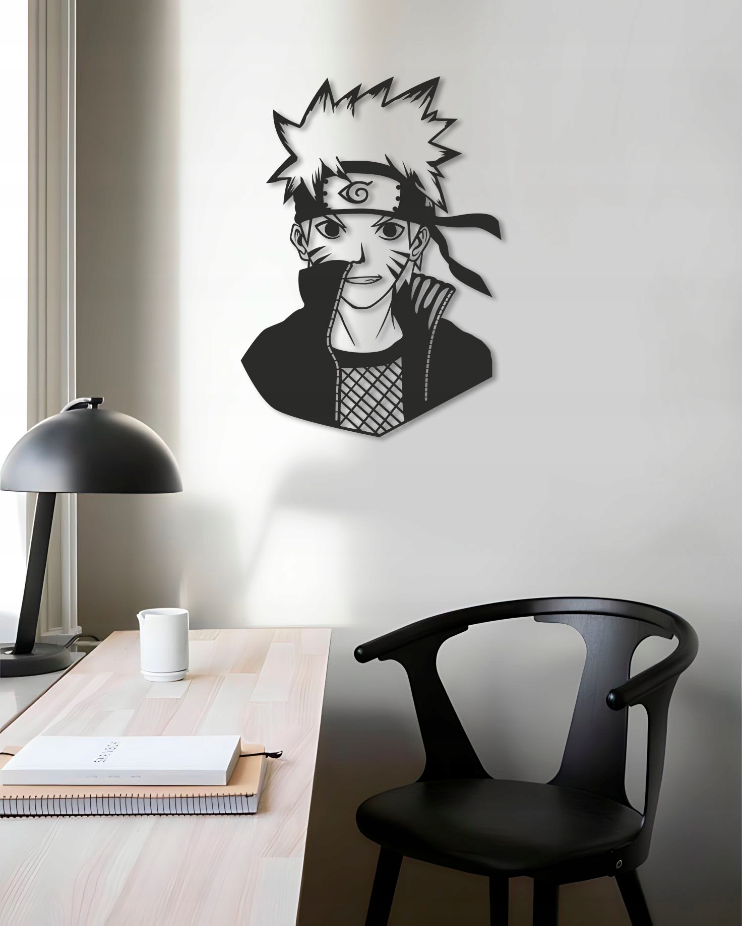 Naruto Dřevěný obraz Anime Nástěnná dekorace