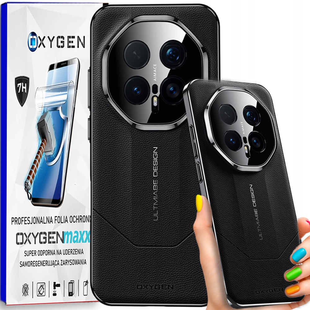Etui case Ultimate marki Oxygen do Honor Magic8 Pro Folia na ekran
