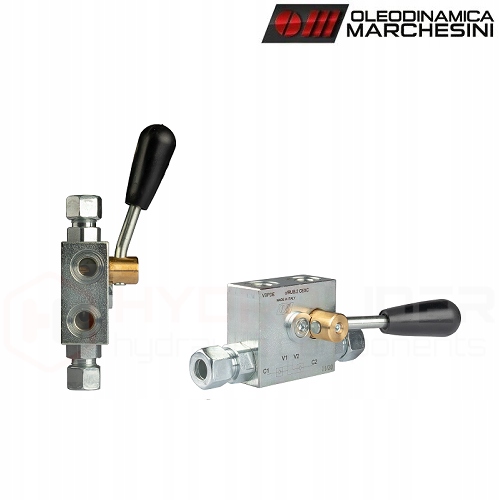 ZAWÓR ZWROTNY BLIŹNIACZY VBPDE 1/4 20L CEXC RUB OM Producent części Oleodinamica Marchesini