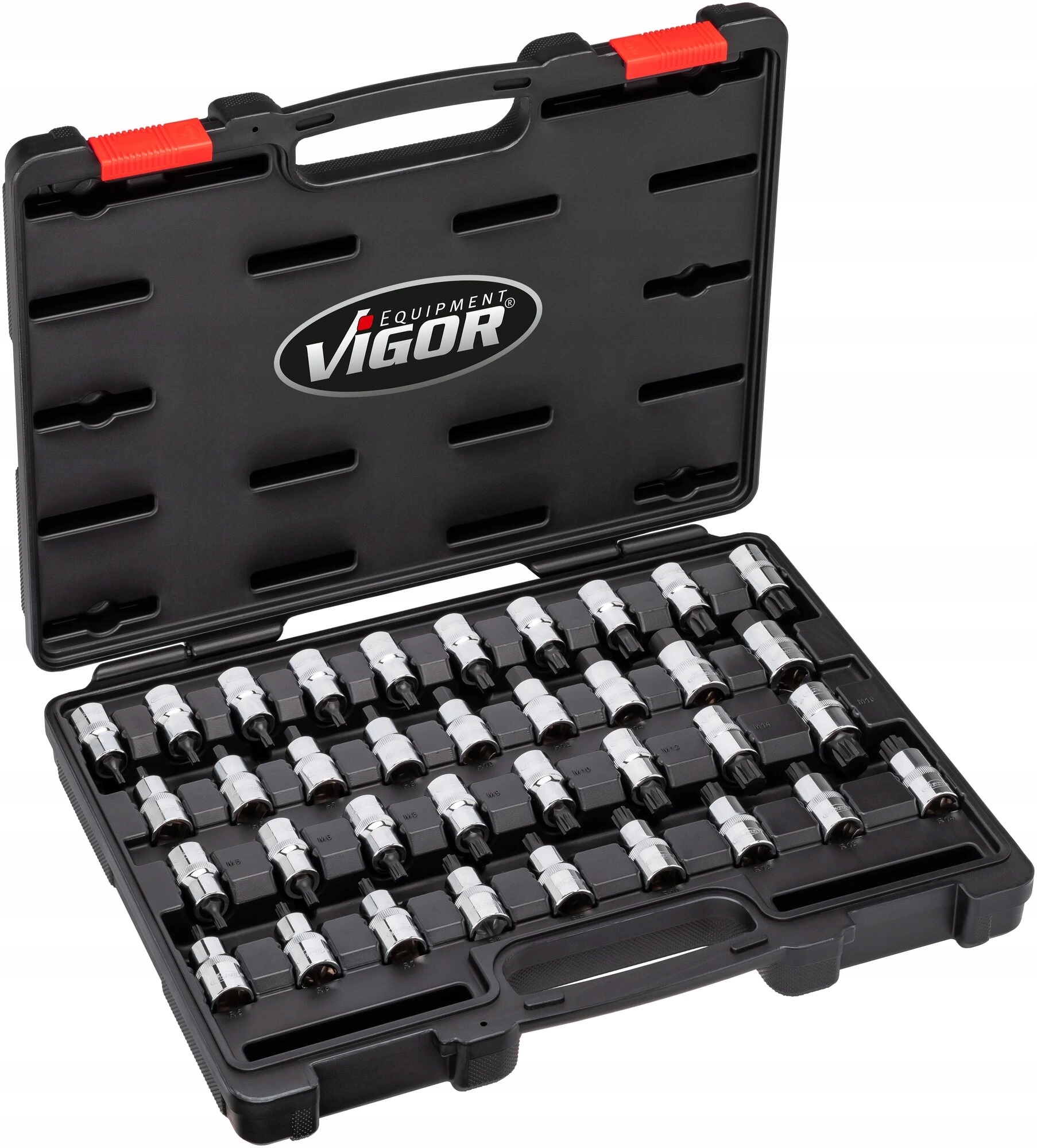 Vigor V2496, Súprava nástrčných hlavíc 36dielna
