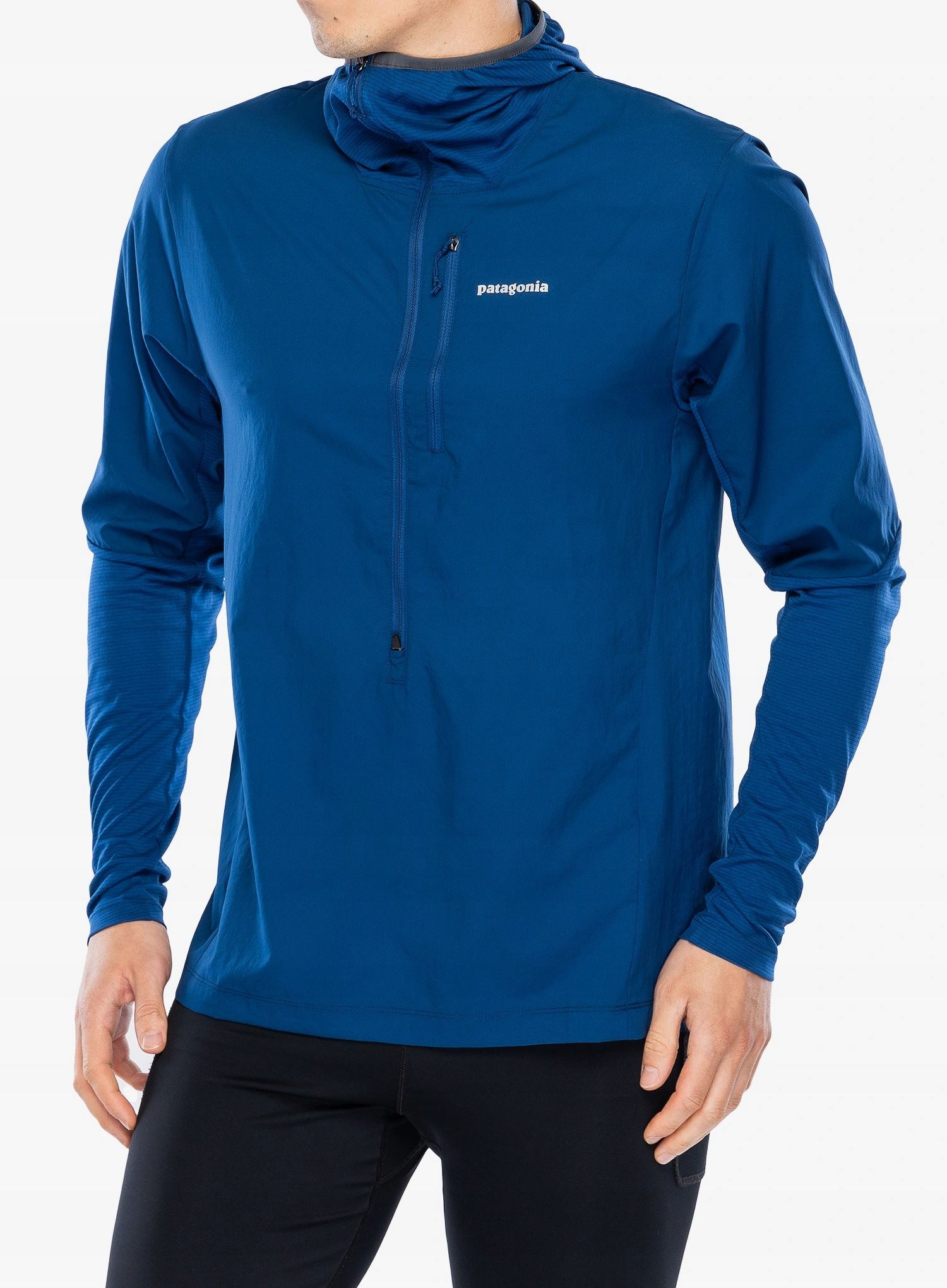 Kurtka do biegania Patagonia Airshed Pro Pullover clement blue M