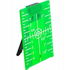 Tarcza celownicza do laserów lasera zielona