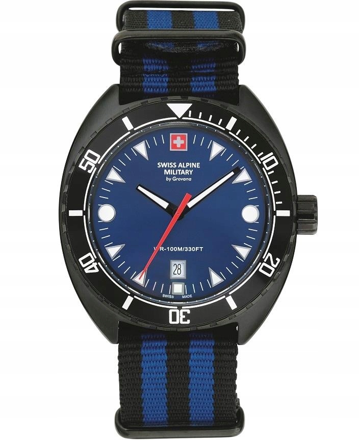 Vojenské hodinky swiss alpine military sam7066.1675 swiss made premium