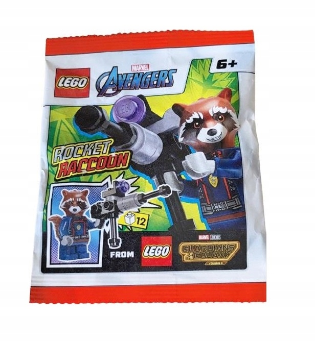 Zestaw Lego Heroes Minifigure Polybag Rocket Raccoon #242404