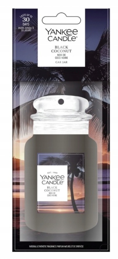 Yankee Candle Black Coconut Car jar