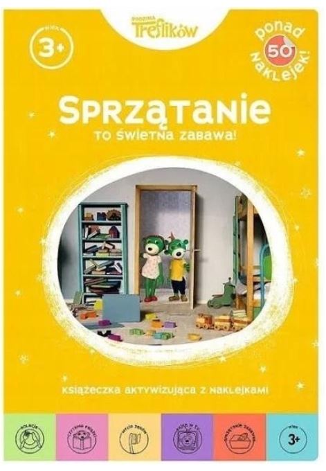TREFL KOLOROWANKA RODZINA TREFIKÓW SPRZĄTANIE 6379