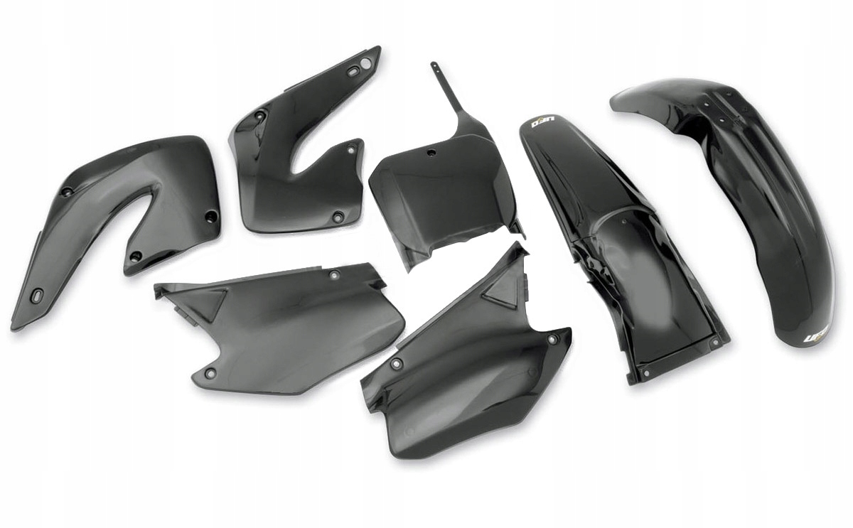 Ufo Sada Plastov Honda Cr 125/250 '00-'01 Farba Čierna (HO100E001) ()