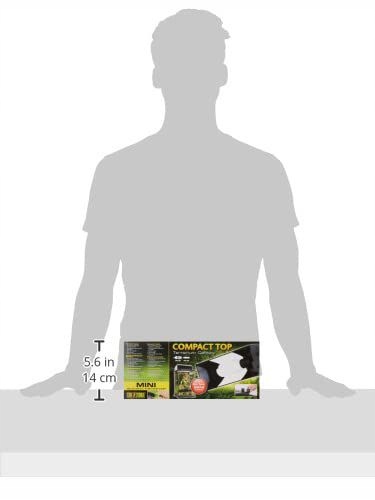 Levně Exoterra Rampa Exoterra Compact Top Pro 1 Žárovku 30 X 15 X 9 CM