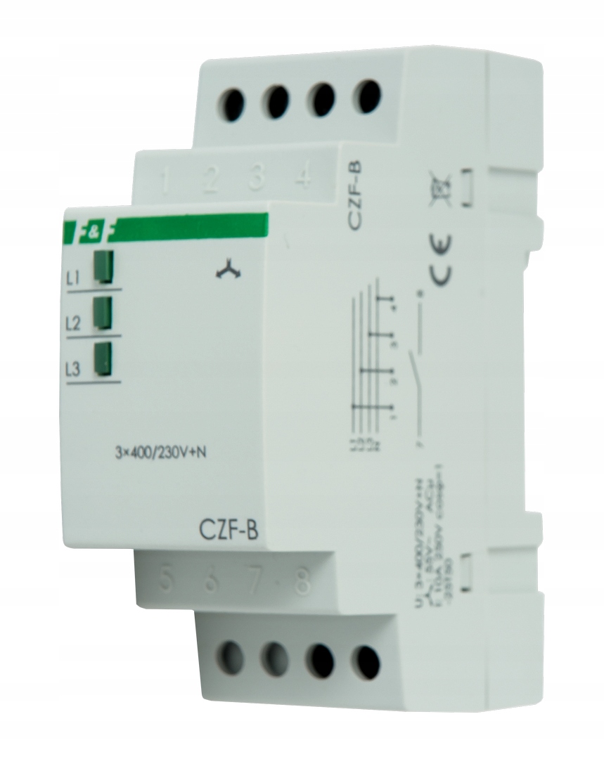 Czujnik zaniku fazy Czf-b, F&f