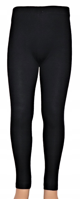 

Bawełniane Dziecięce Getry Leginsy Czarne 3-4 lata