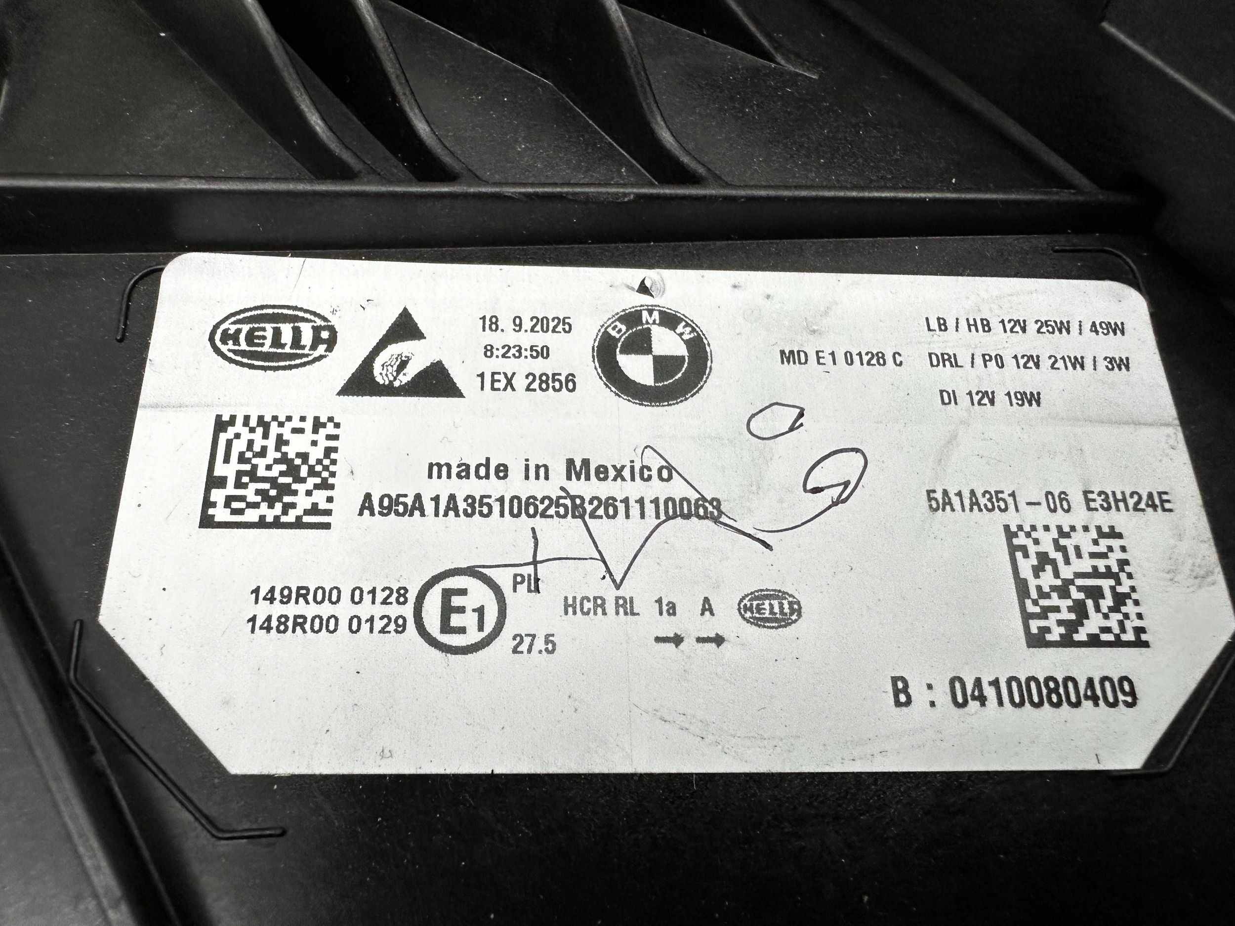 light front side left BMW 3 G20 G21 LCI 5A1A351