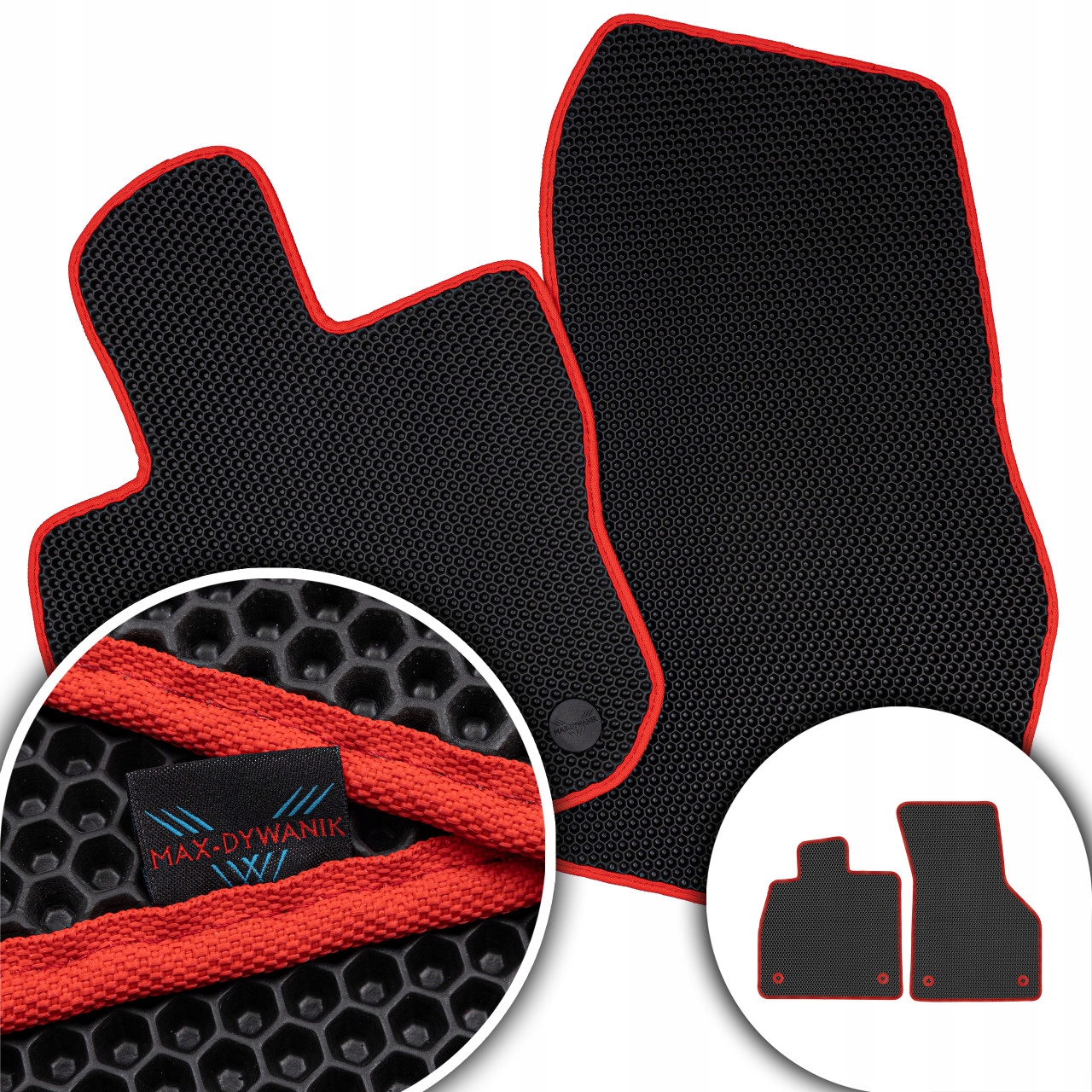 Audi Tt III 2014-2023 Koberce Eva Eternity Čierne Honey