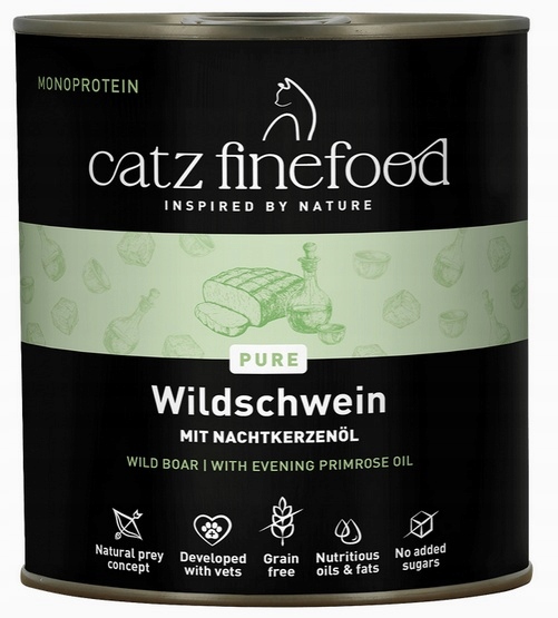 Catz Finefood Purrrr N.109 Divoká konzerva Set 12x800g