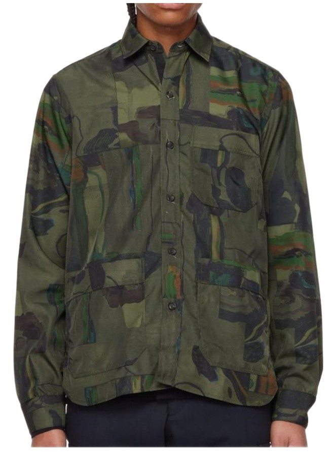 Paul Smith Camouflage Print Shirt Košile vel. M