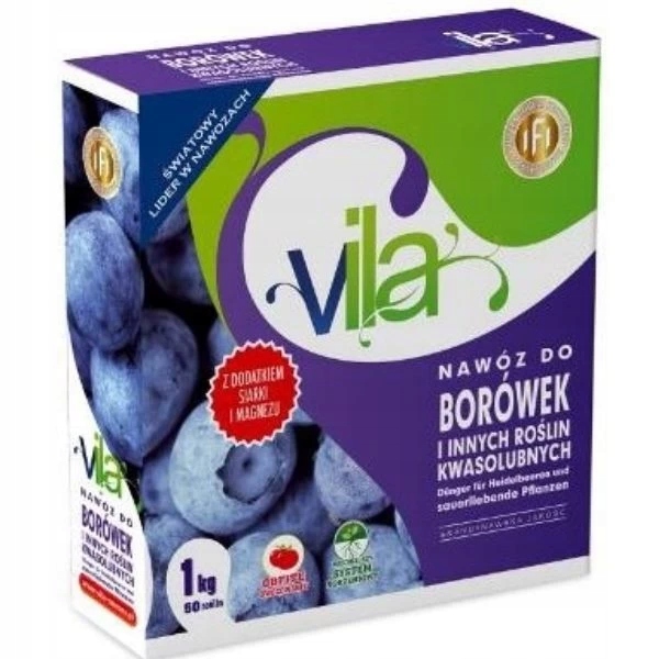 

Vila Nawóz Do Borówek Roślin Kwaśnolubnych 1KG