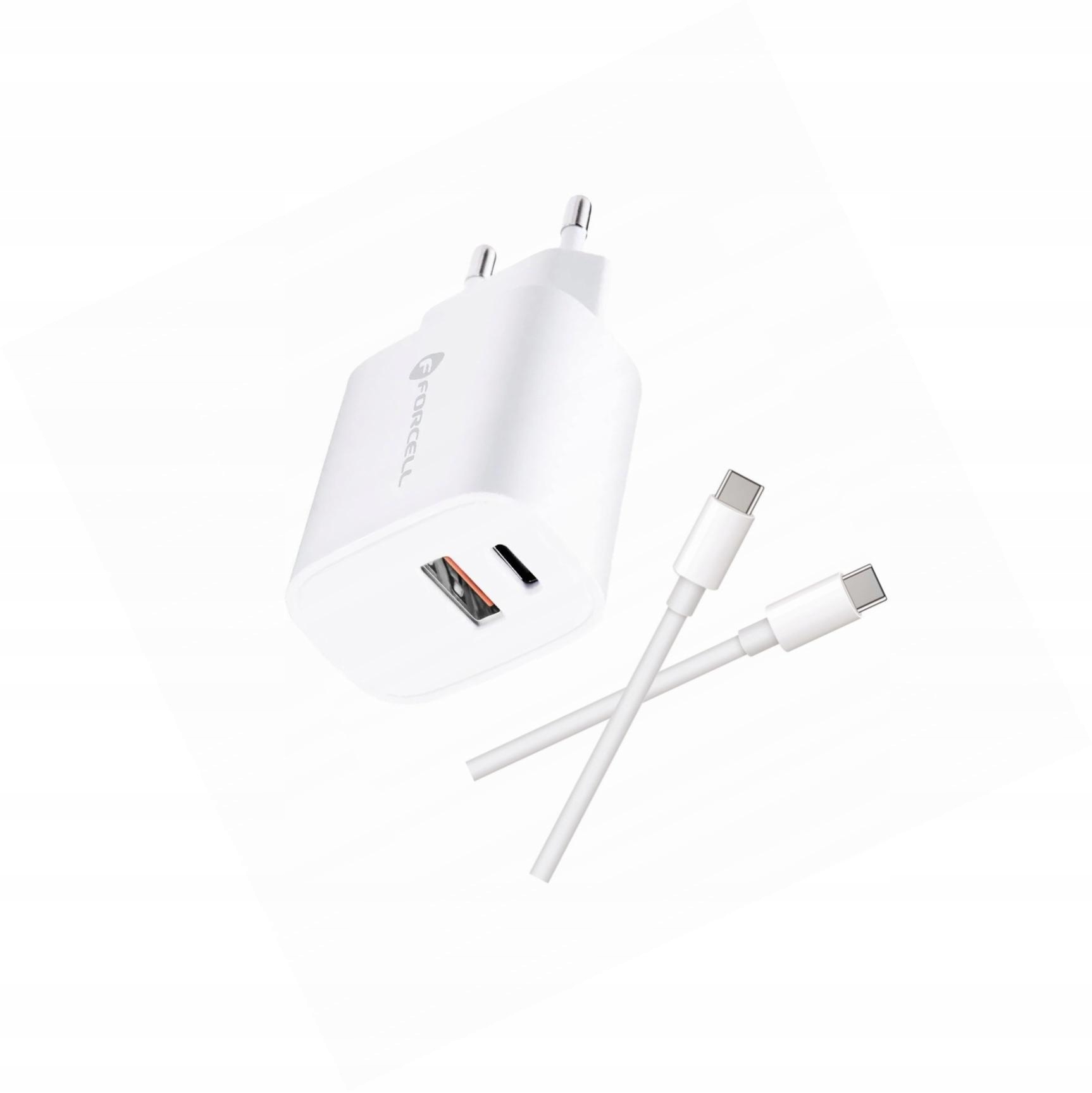 Szybka ładowarka 30W 2 wejścia z kablem Usb-c do Xiaomi Redmi Note 13