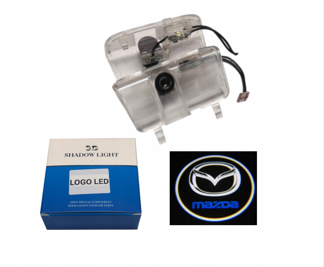 mazda 6 III led прожектор логотип Двери 2012-