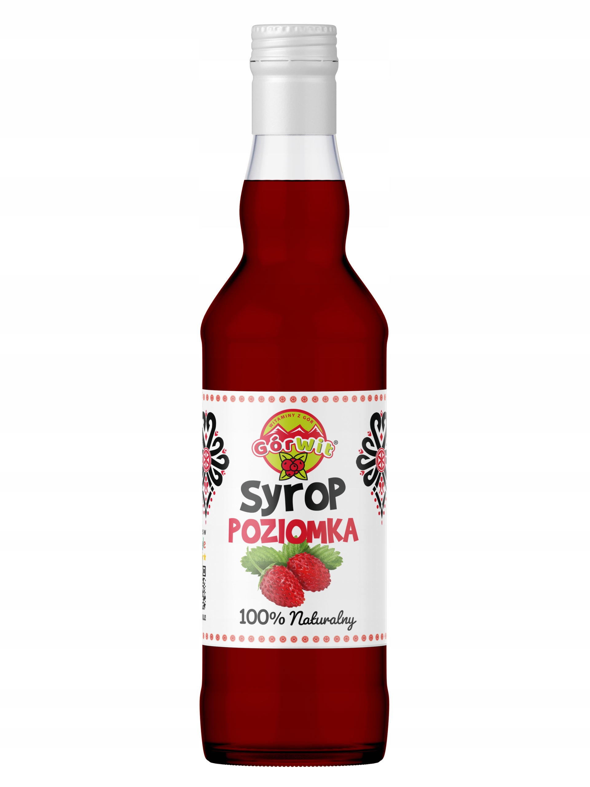 Levně Sirup GórWit 500 ml jahodový