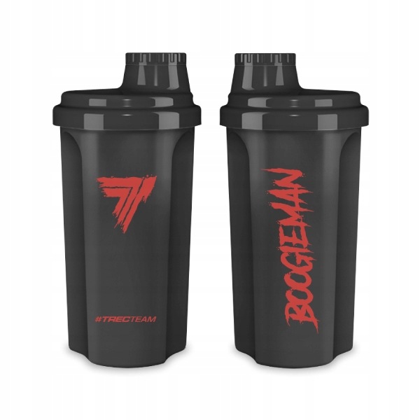 Trec Shaker Boogieman Black 700ml Szejker do mieszania odżywki Czarny