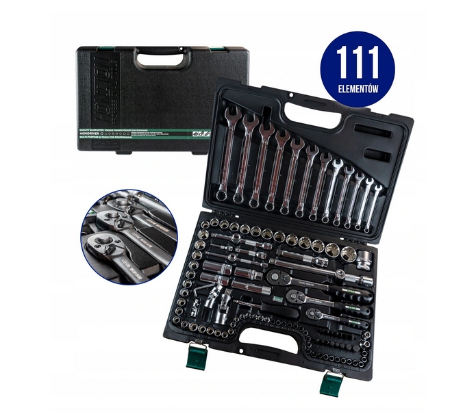 Sada Náradia Honiton Hdrv 1/4" 3/8" 1/2' 111 Ks . H4321