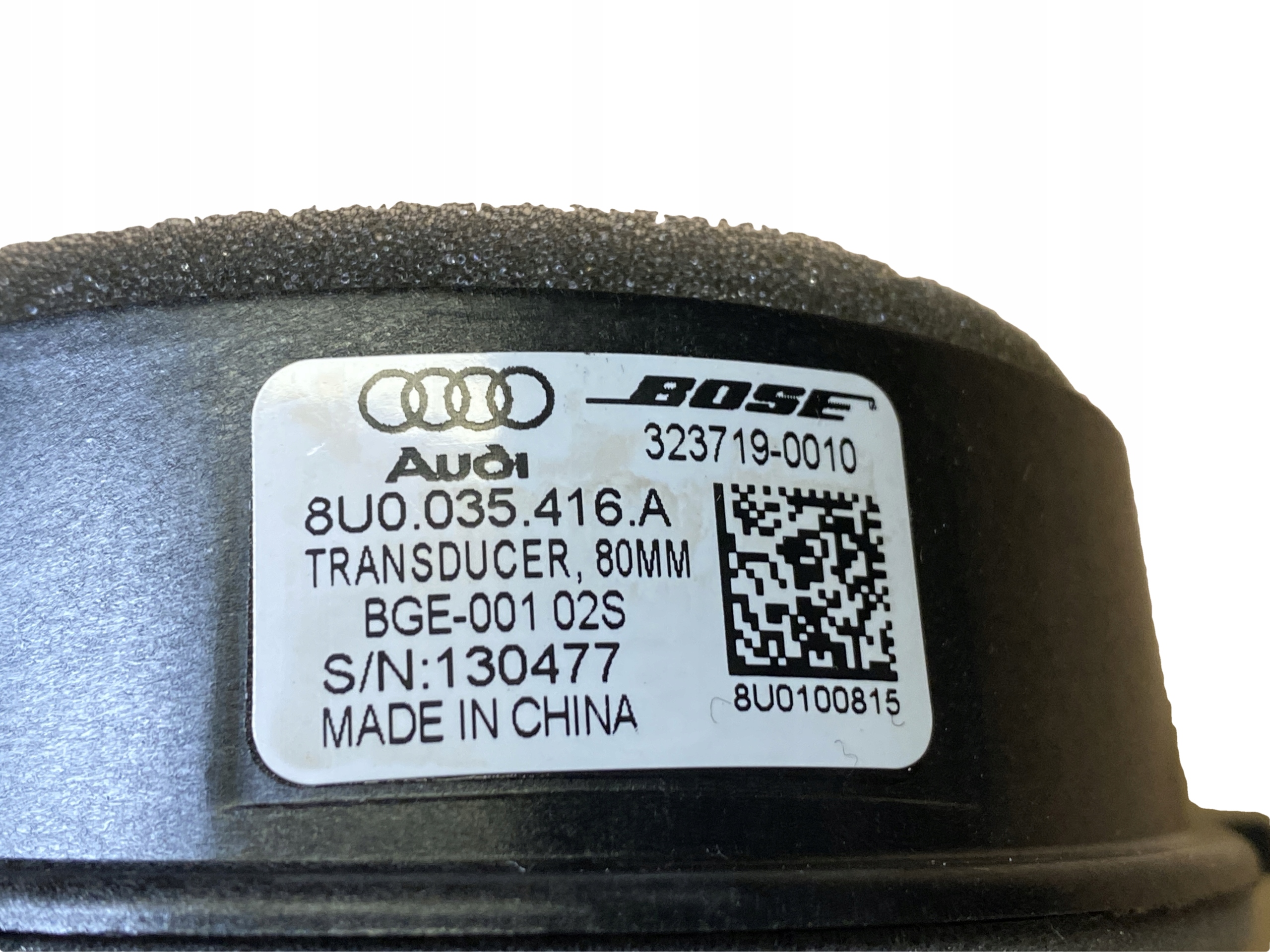 AUDI Q3 8U speaker BOSE 8U0035416A