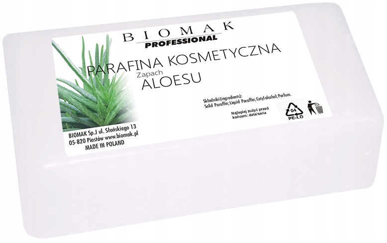 PARAFINA KOSMETYCZNA- ALOES- DO DŁONI I STÓP- 400 ML