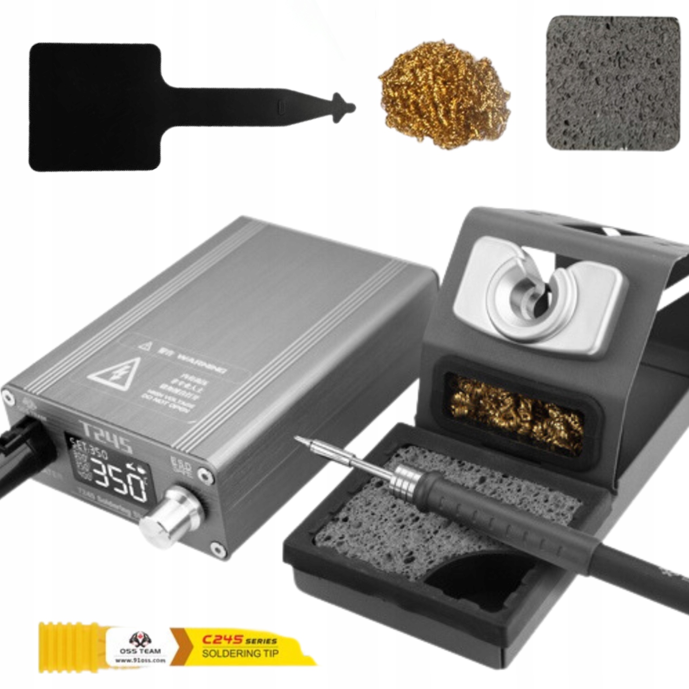 

Stacja lutownicza Oss T245 Lutownica cyfrowa 130W