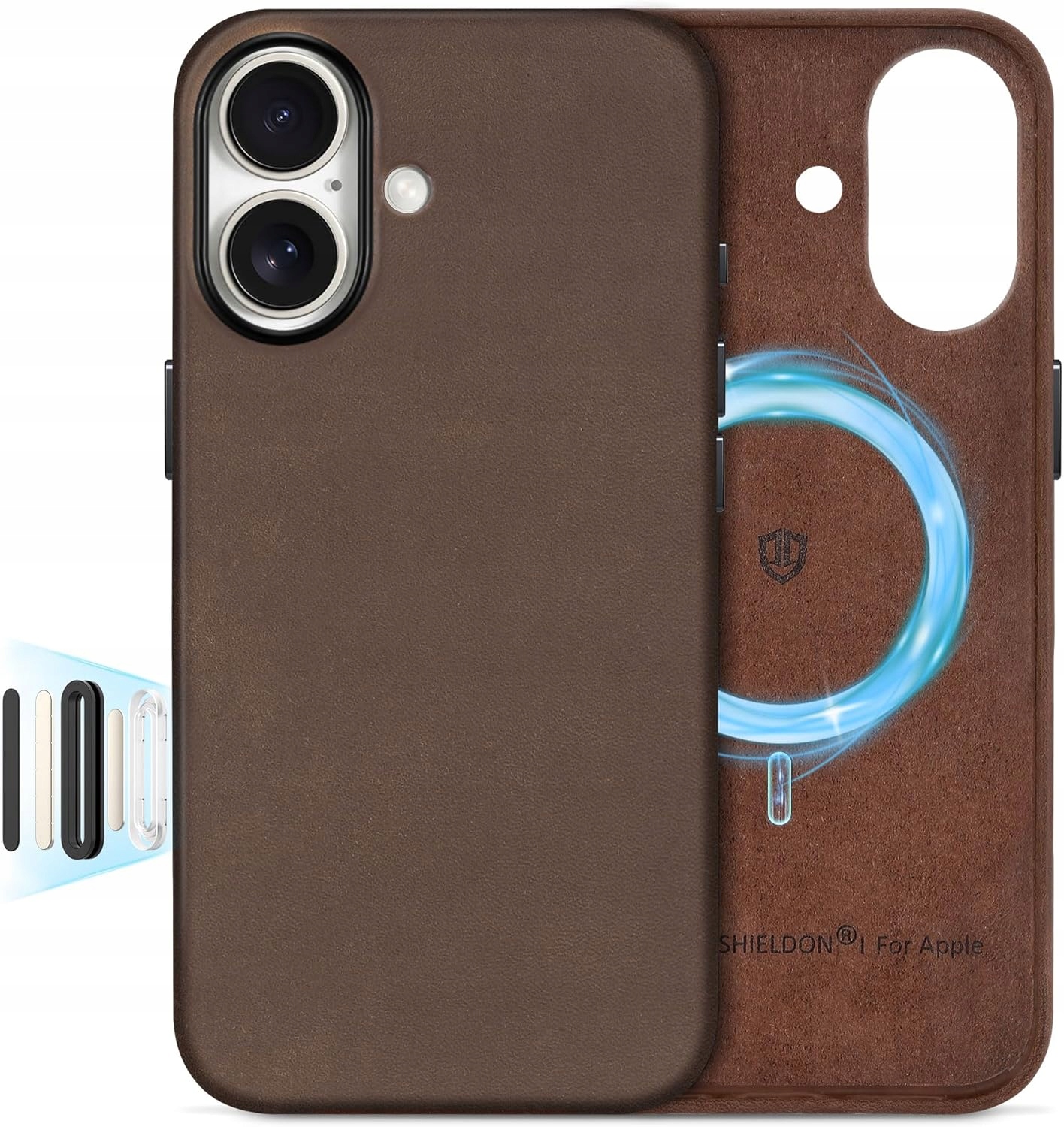 Etui Plecki Shieldon iPhone 17 Skóra Bydlęca Naturalna MagSafe Slim