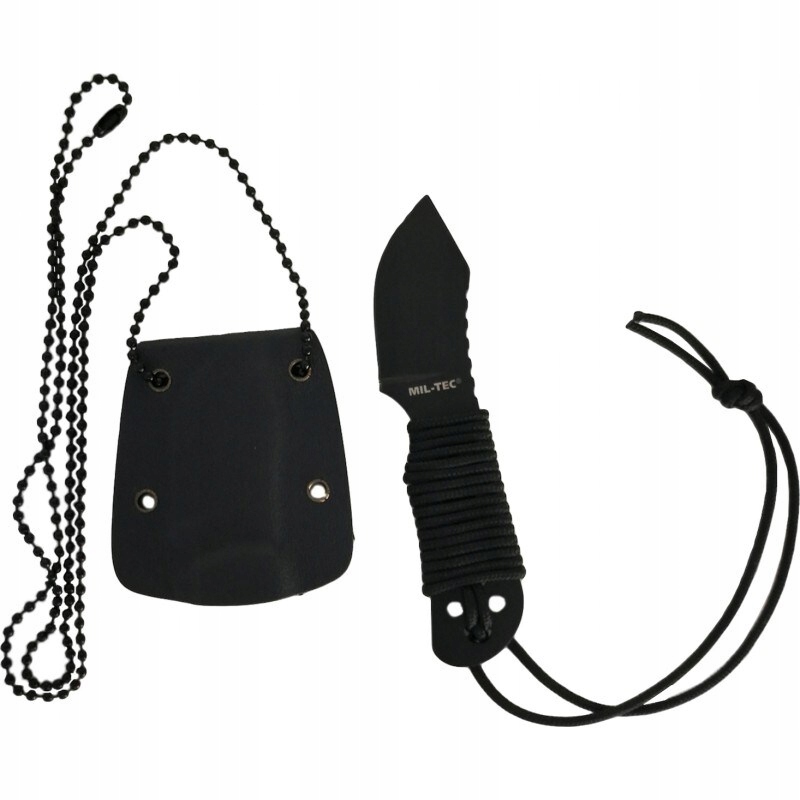 

Nóż Mil-Tec Paracord Neck Knife With Chain 10,5 cm
