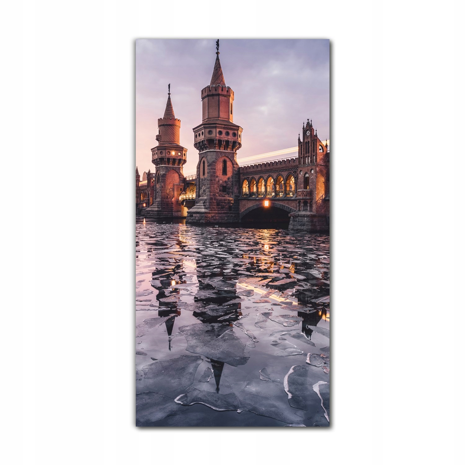 

Obraz na szkle do kuchni 60x120 Słoneczne Miasto