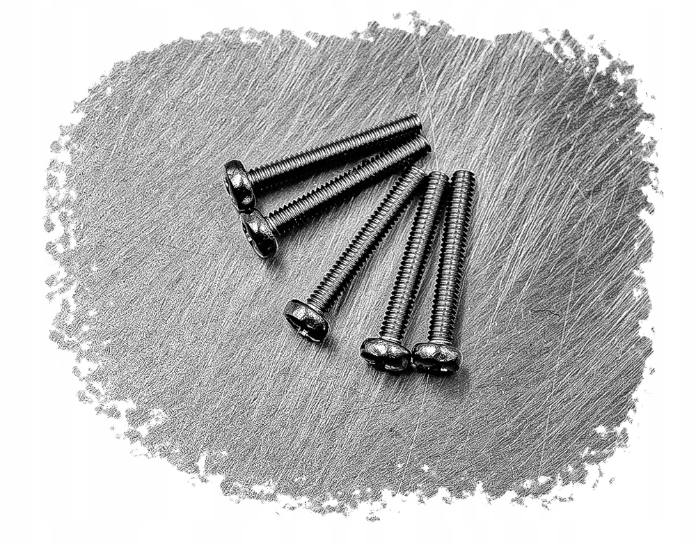 

M2x14 Wkręt Walcowy Krzyżak Nierdzewny 7985 (25)