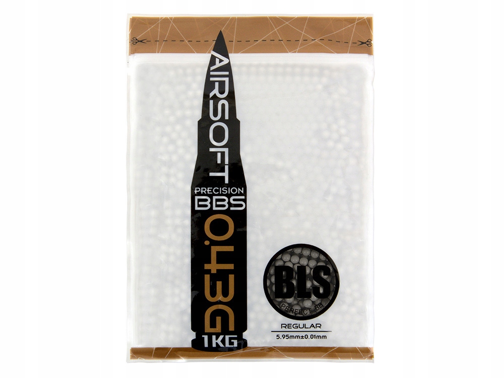 Bls Bezszwowe Precyzyjne kulki 0,43g 0.43 6mm 1kg Snajperskie Mb L85 Sr Gre