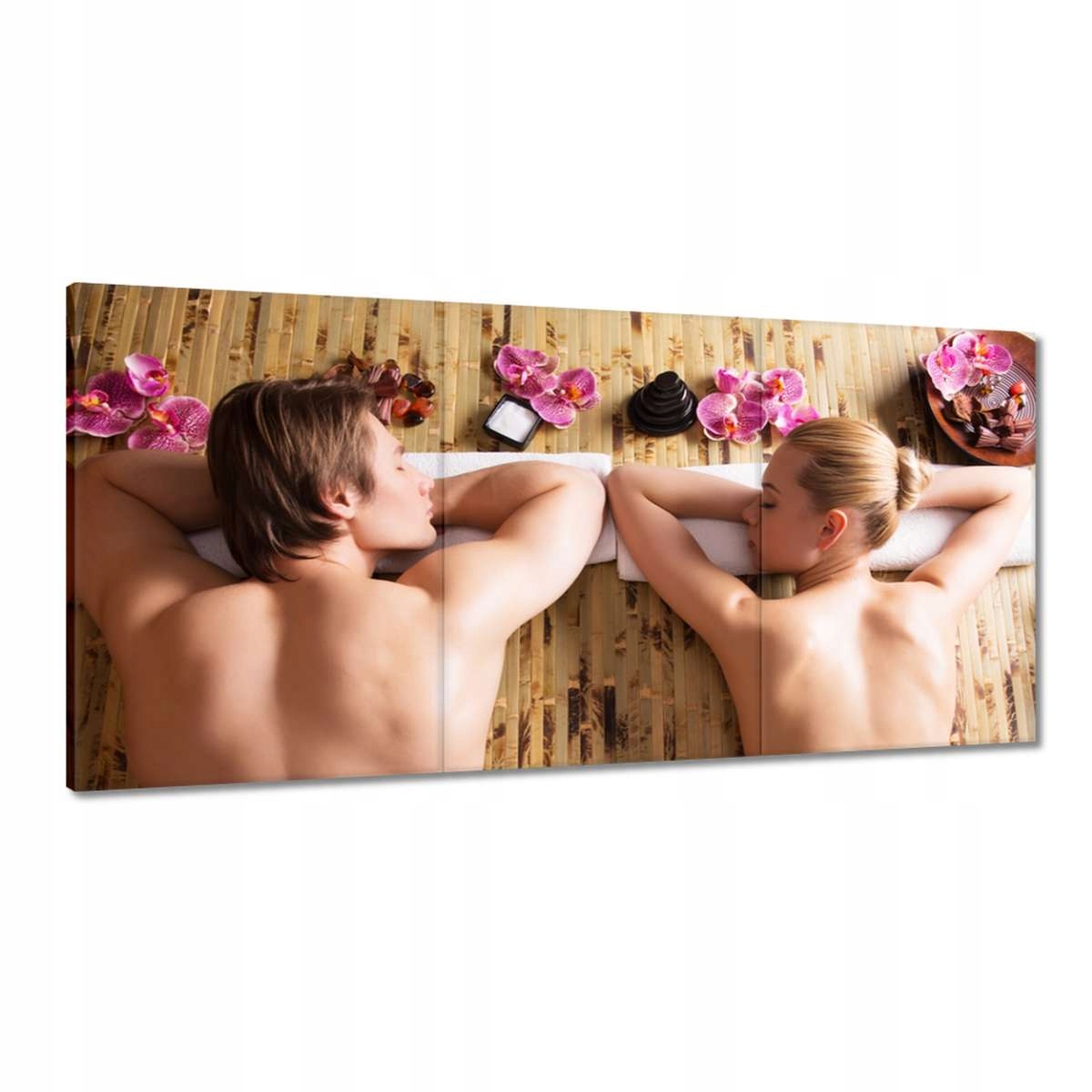 Obrazy 180x90 Spa Orchidey Relax Pár