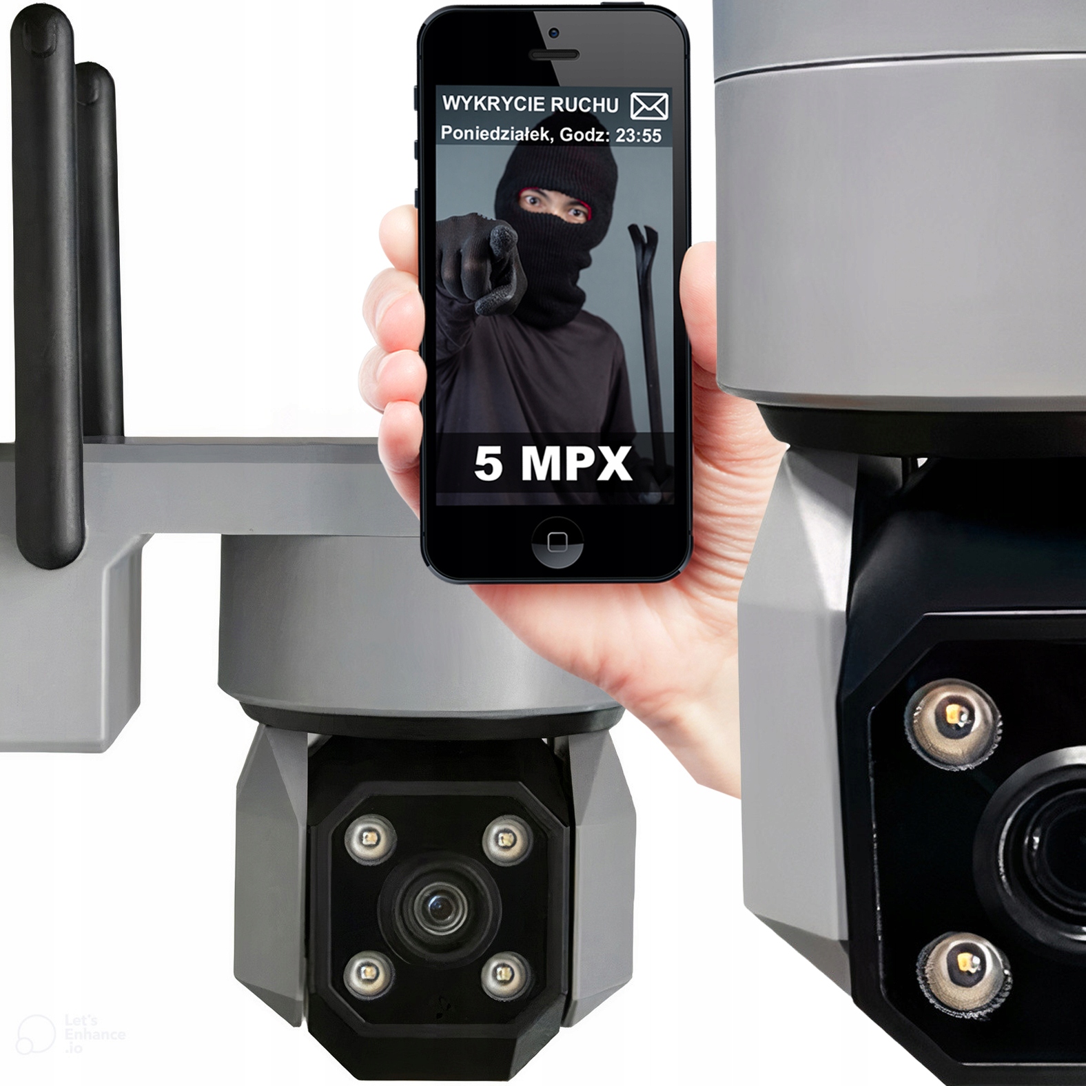 Kamera Ip zewnętrzna Ltc Kamera Wifi Śledzenie Detekcja Pamięć KAM33