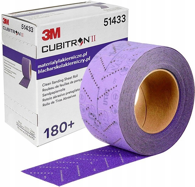 3M 51433 Brúsny list v rolke Cubitron" Il Hookit" 737U P180+