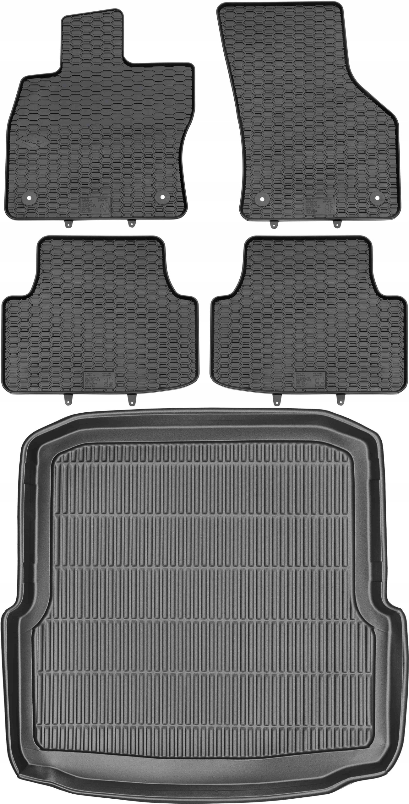 Škoda Octavia III Sd 13-20 Koberec a batožinový priestor