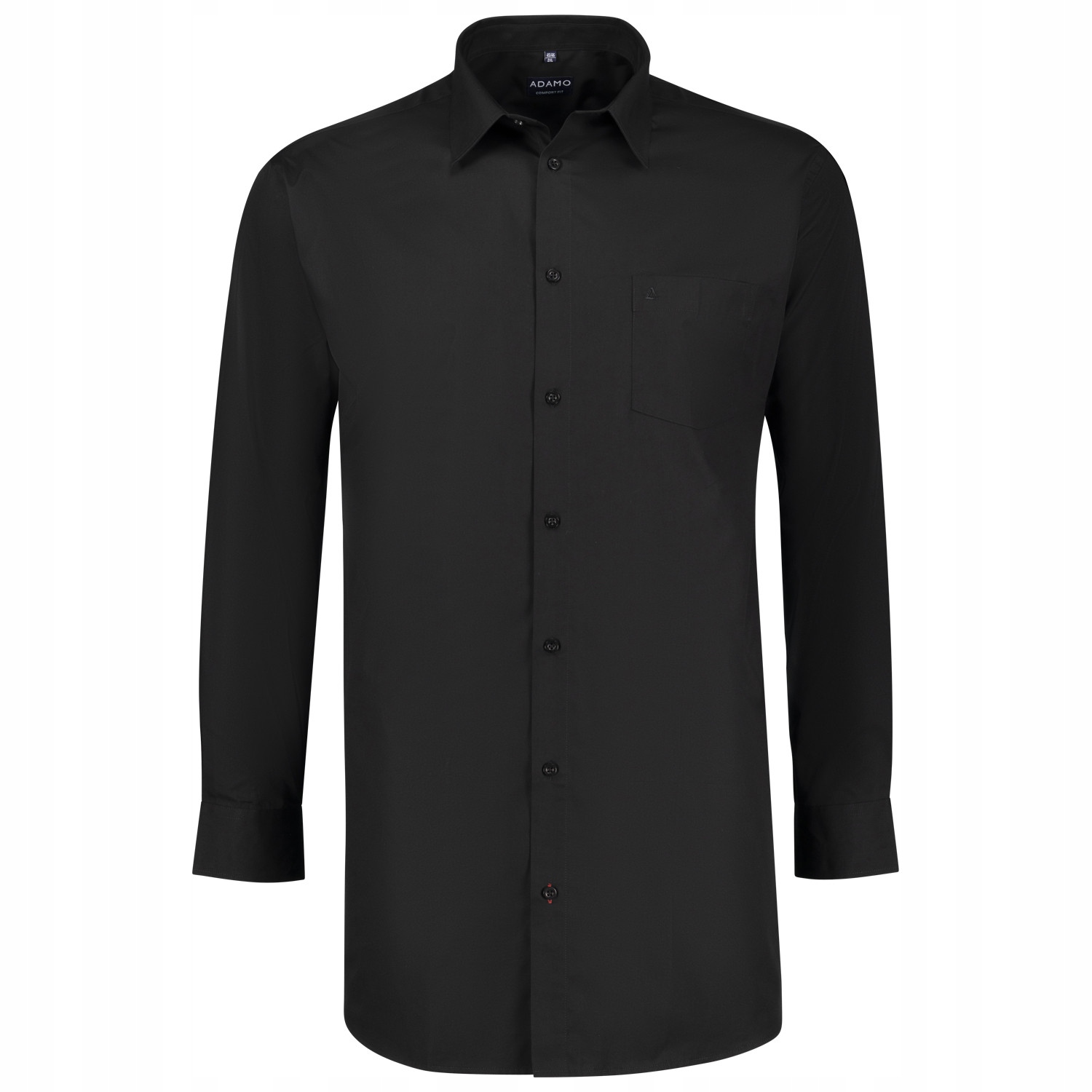 Adamo košile pánská 179400 Comfort Fit 5XL černá