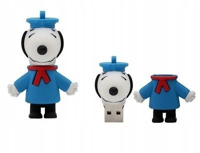 Pendrive Usb Gyors Flash Drive Ultra Memória Ajándék Kulcstartó Snoopy 64GB