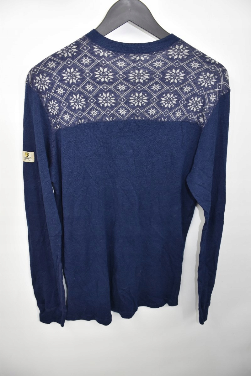 Janus koszulka męska merino XL Kolor niebieski
