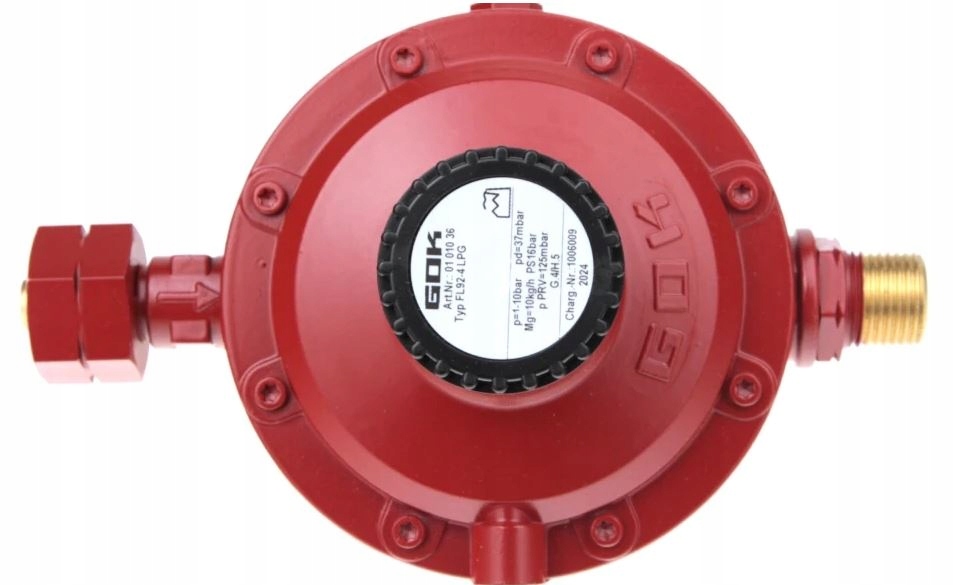Reduktor Gazový Gok 37-50 mbar 6 kg/hod Fľaša 33 kg