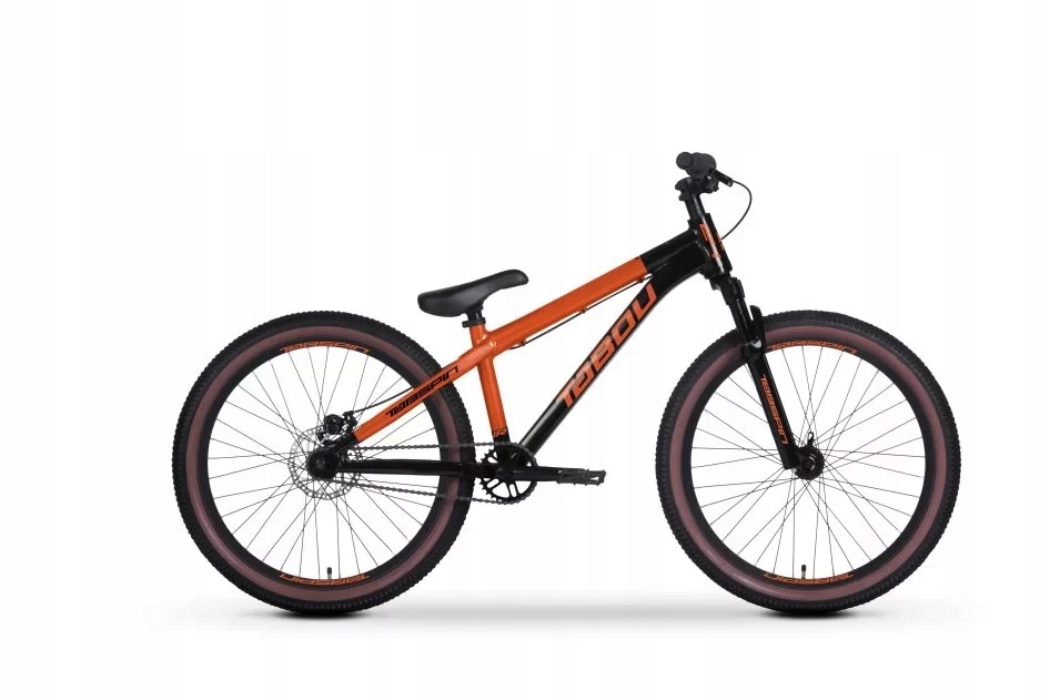 Dirtové kolo na pumptrack Tabou Tabspin 24" Jr 2025 Jedna velikost Černá/oranžová