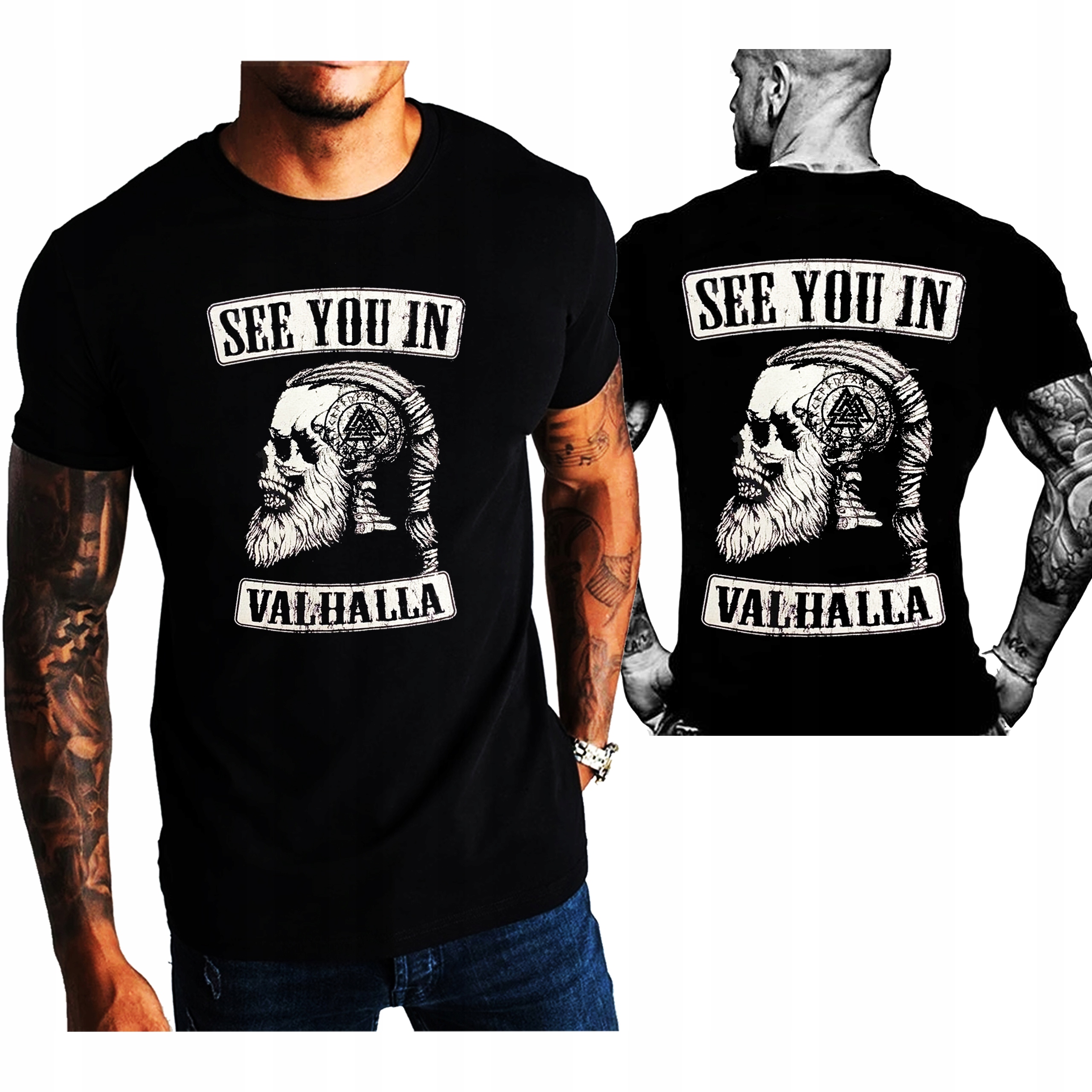 

Koszulka T-shirt Vikings Wikingowie Valhalla XL