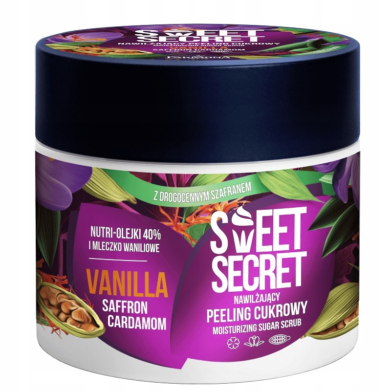 

Sweet Secret Nawilżajacy peeling cukrowy do ciała