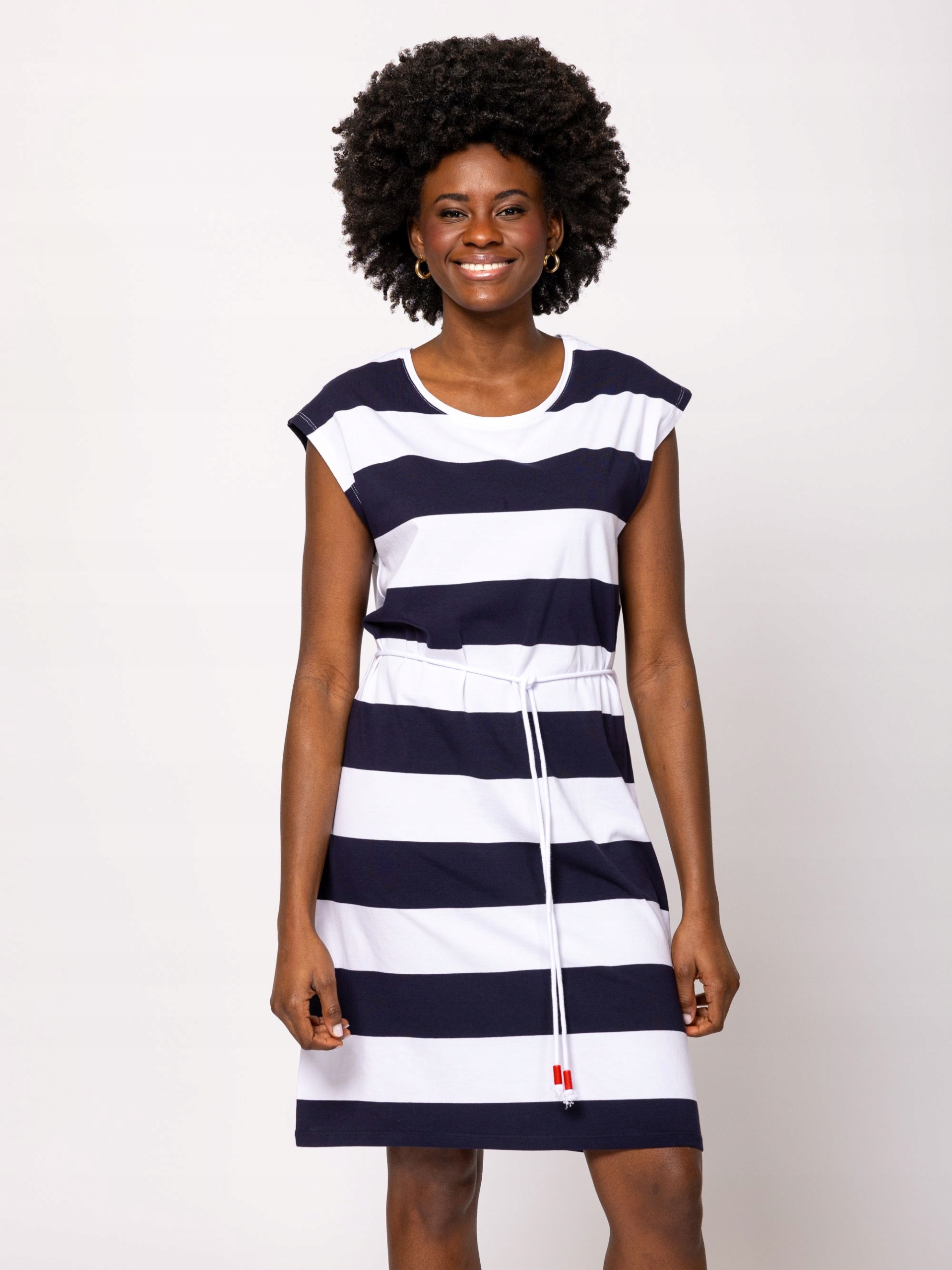 Heavy Tools Letní Šaty VENLAS25 Nautic Tmavě Modré XXL