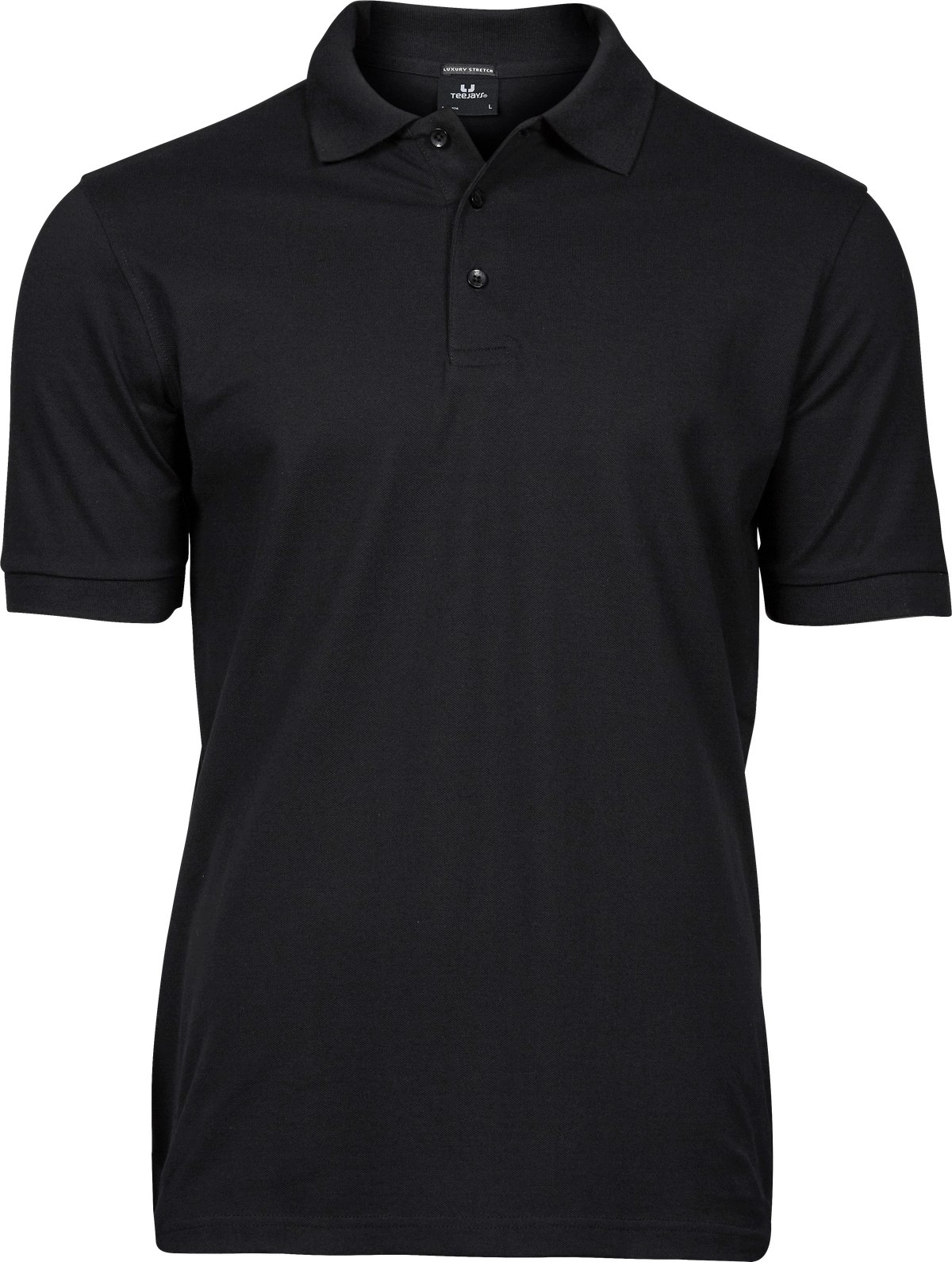 pánská polokošile s krátkým rukávem Luxury Polo Tee Černá vel. 2XL