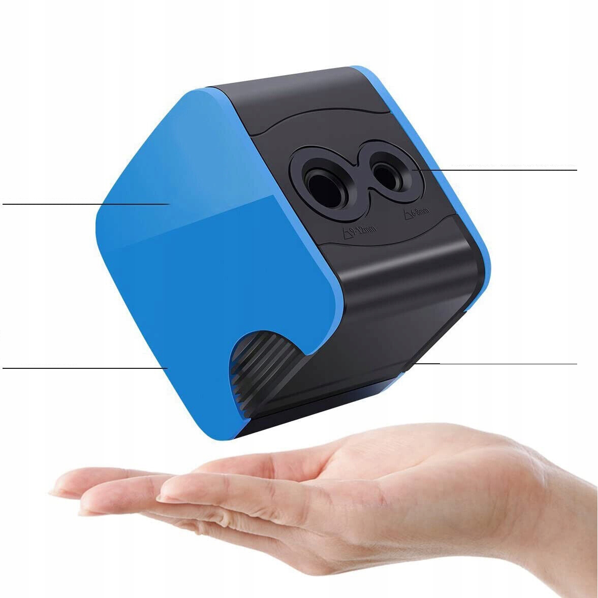 ELEKTRYCZNA TEMPERÓWKA DO OŁÓWKÓW, AUTOMATYCZNA Z DWOMA OTWORAMI DO KLASY Materiał metal