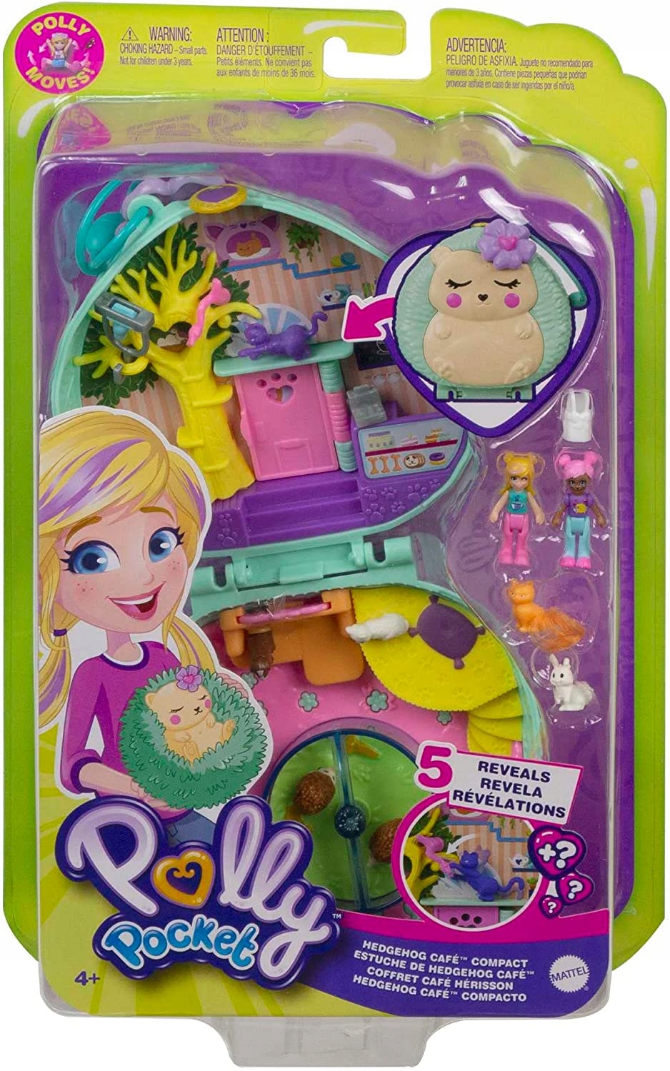

Polly Pocket Jeż Kompaktowy Zestaw Kawiarnia GTN15
