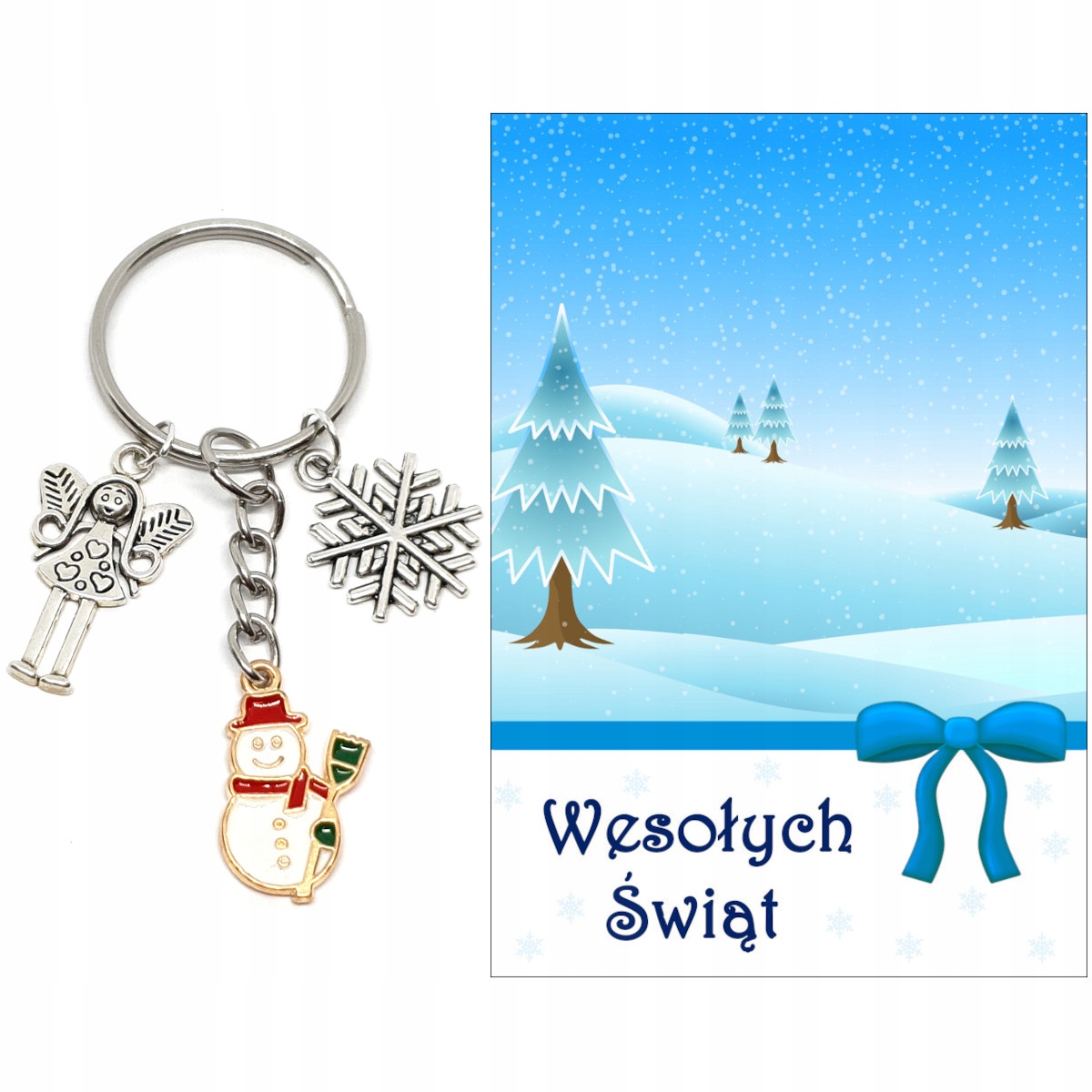 

Brelok Mikołajki Klasa Święta Bałwanek