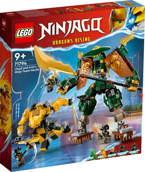 Lego 71794 Ninjago Tým Mechů Ninja Lloyd Arin